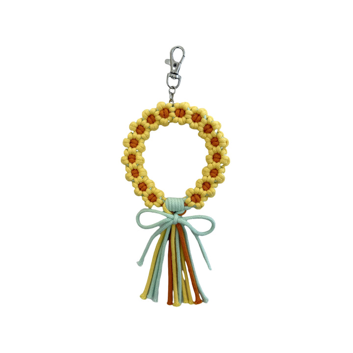 Decorative Macrame Keychain Holder Kalsten