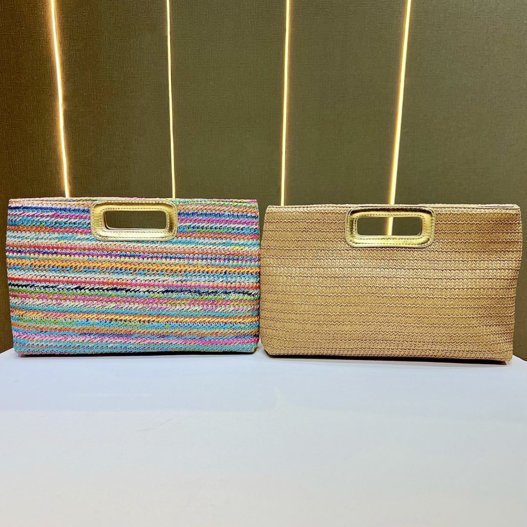 Woven Clutch Bag