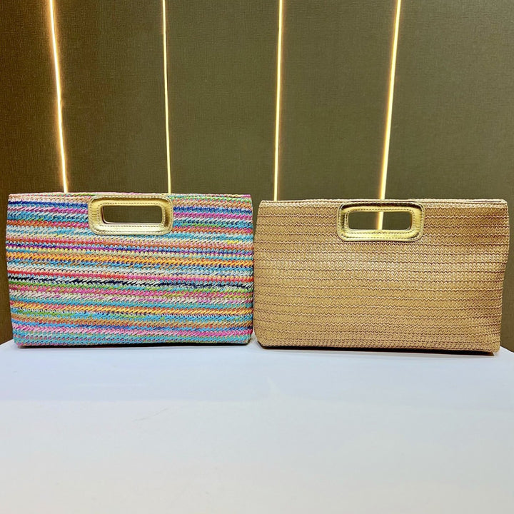 Woven Clutch Bag