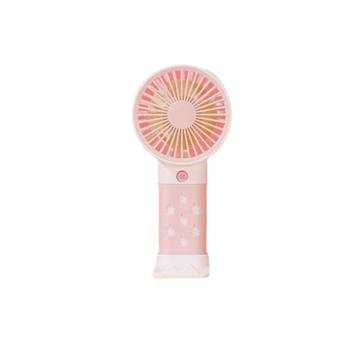 Women Portable Hand Fan with Ergonomic Handle and Adjustable Tilt Angle Kalsten
