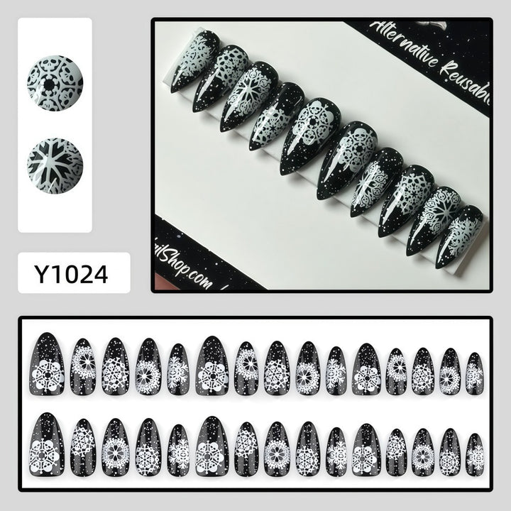 Artificial Nails in Modern Tribal Design Kalsten