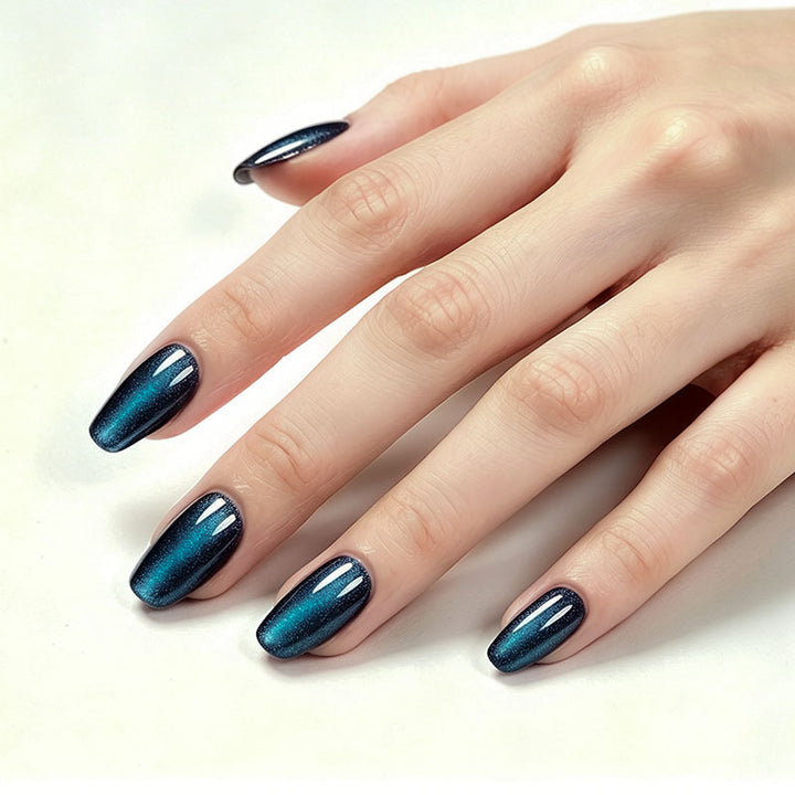 Glossy Acrylic Press-On Nail Set