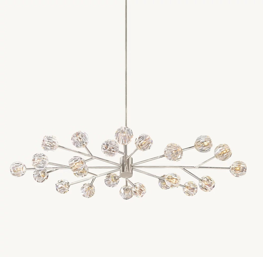 Modern Floral Chandelier