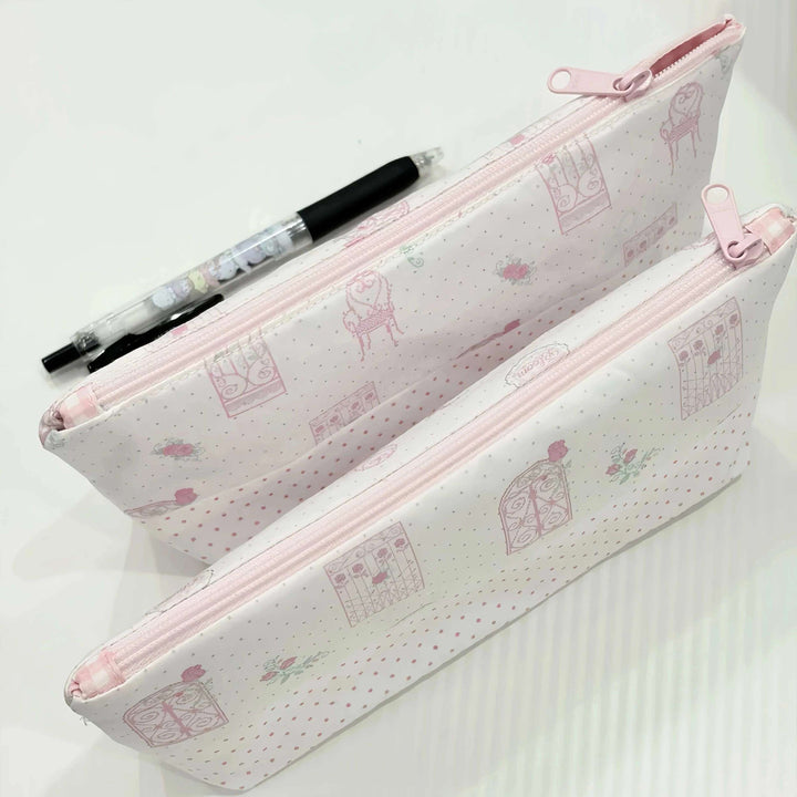 Stylish Floral Print Pencil Case