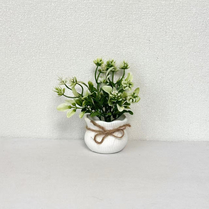 Decorative Potted Flower Arrangement for Indoor Decor