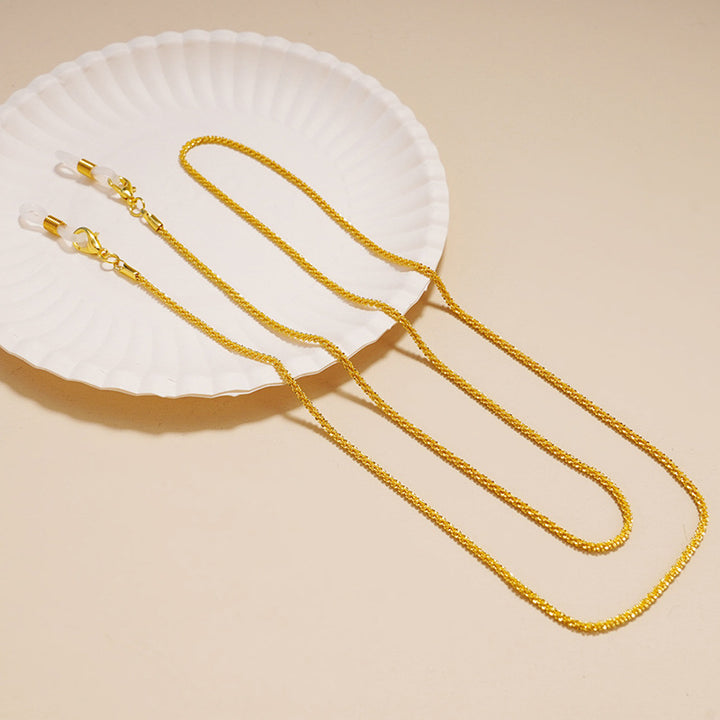 Glittering jewelry chain Kalsten