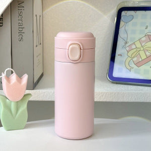 Ladies insulated drinking bottle with secure flip lid Kalsten