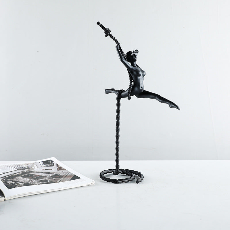 Artistic Ballerina Sculpture