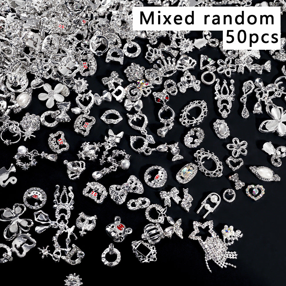 Decorative Nail Art Gemstones Mix Set