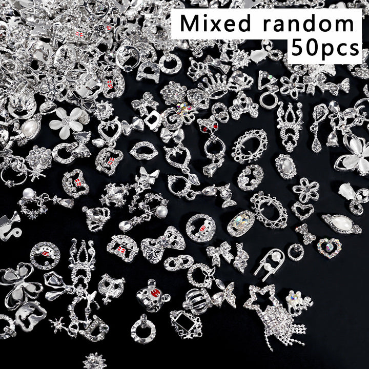 Decorative Nail Art Gemstones Mix Set