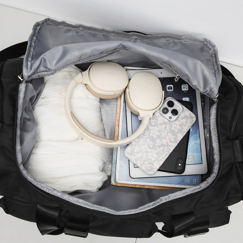 Multi-Compartment Travel Gym Duffel