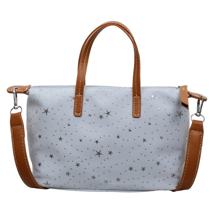 Artistic Star-Print Handbag