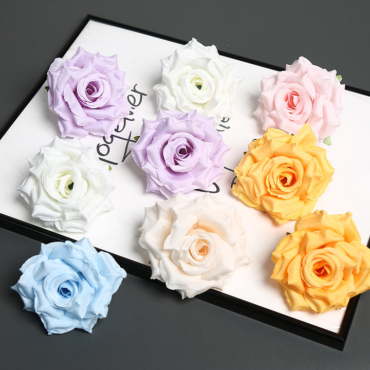 Decorative Satin Flower for Home Decor Display