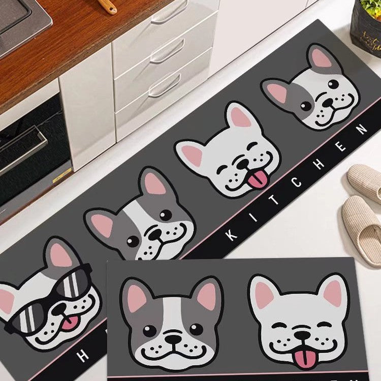 Cat-Themed Kitchen Mat Kalsten