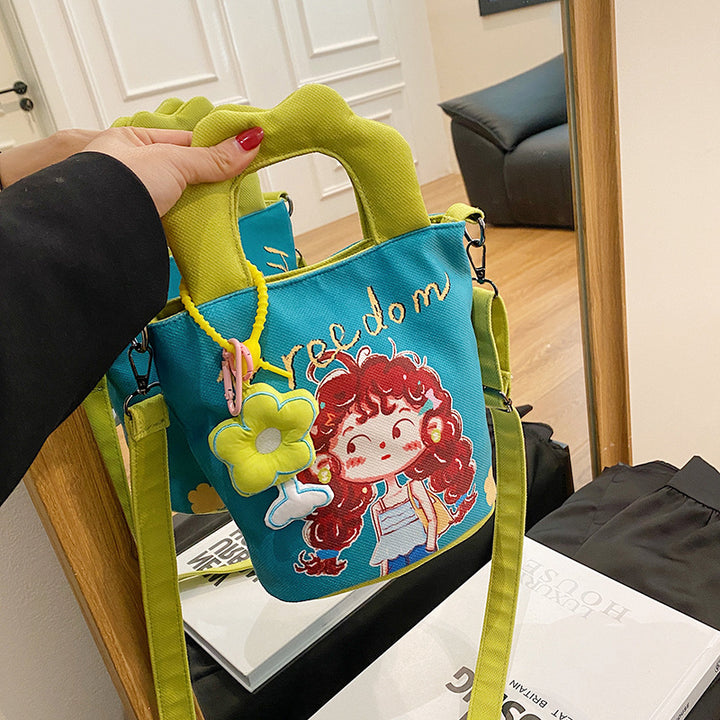 Plush handbag in the cheeky children's motif Kalsten