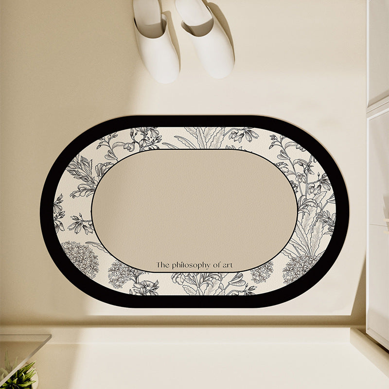 Inspirational Oval Area Mat