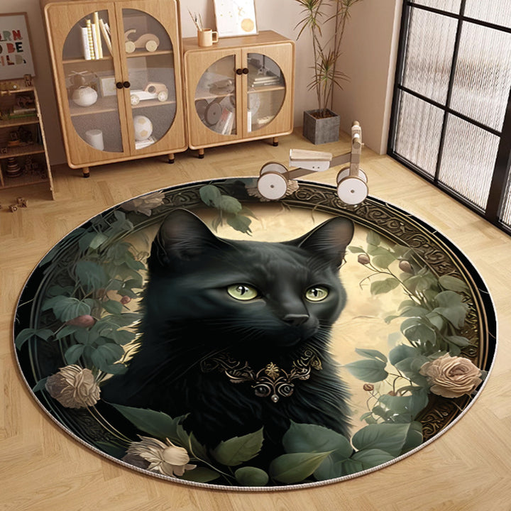 Artistic Round Area Rug Kalsten
