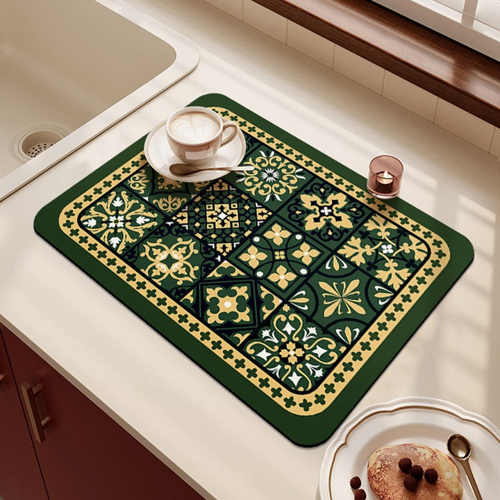 Artistic Kitchen Floor Mat