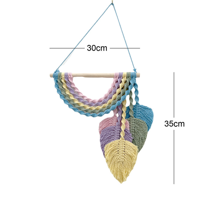 Macrame Leaf Wall Art Decor Kalsten 1788942651