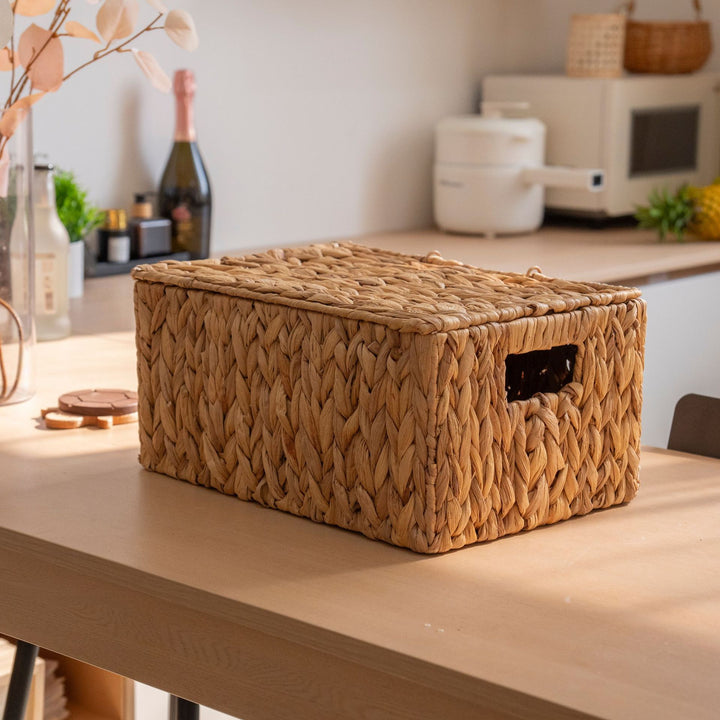 Handwoven Natural Storage Basket Kalsten