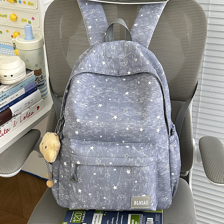 Stylish Lightweight Star-Patterned Backpack Kalsten