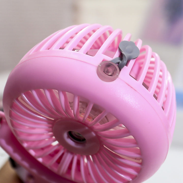 Women portable mini hand fan with spray function and ergonomic design Kalsten