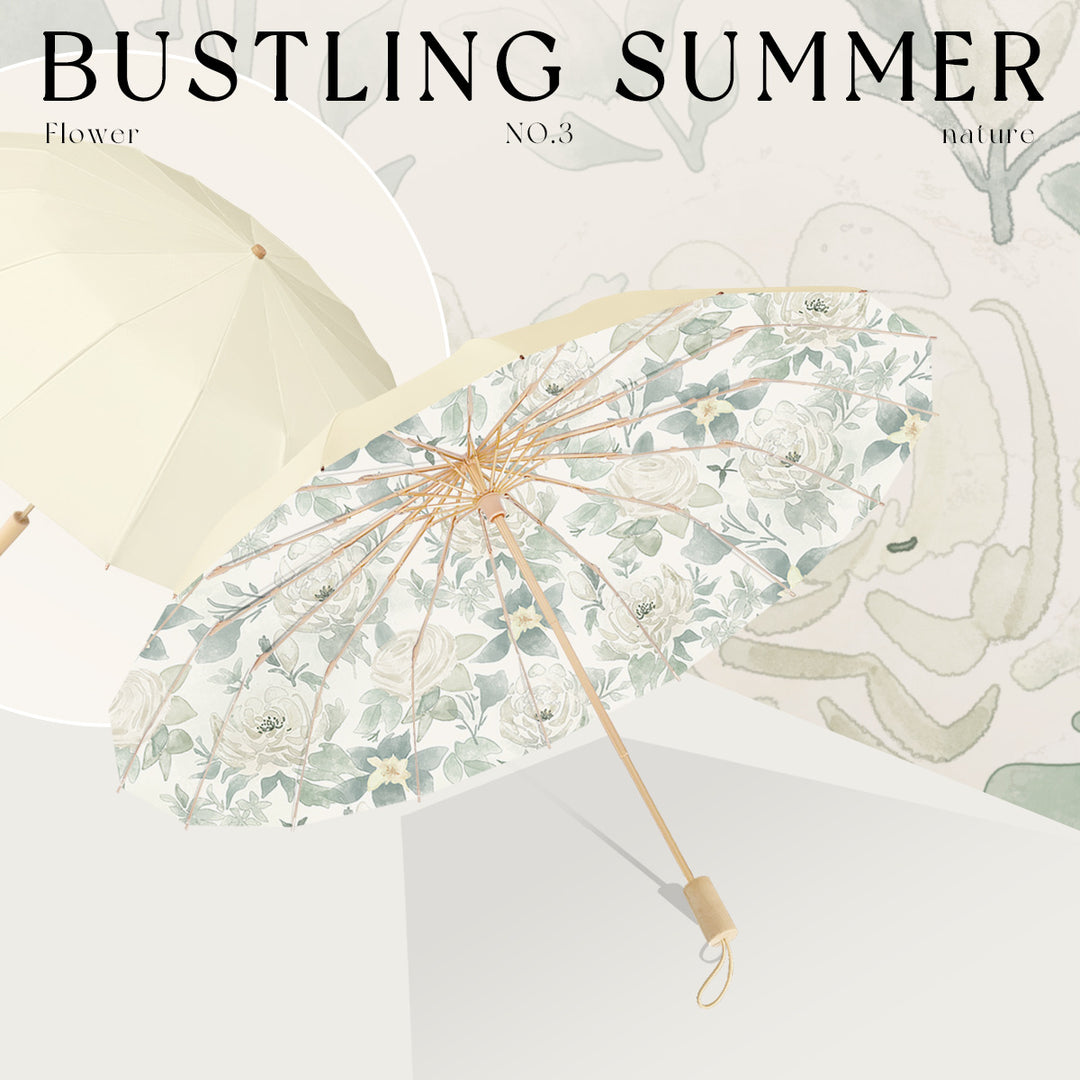 Ladies' sunshade in floral design Kalsten