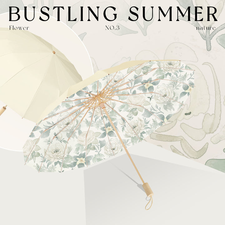 Ladies' sunshade in floral design Kalsten