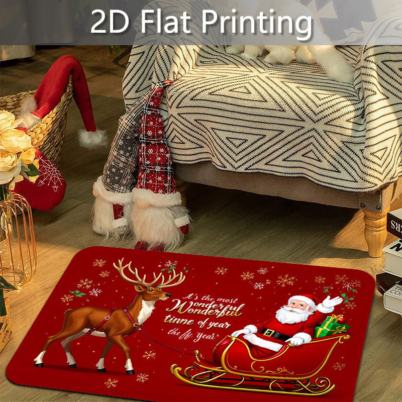 Christmas-Themed Decorative Area Rug Kalsten