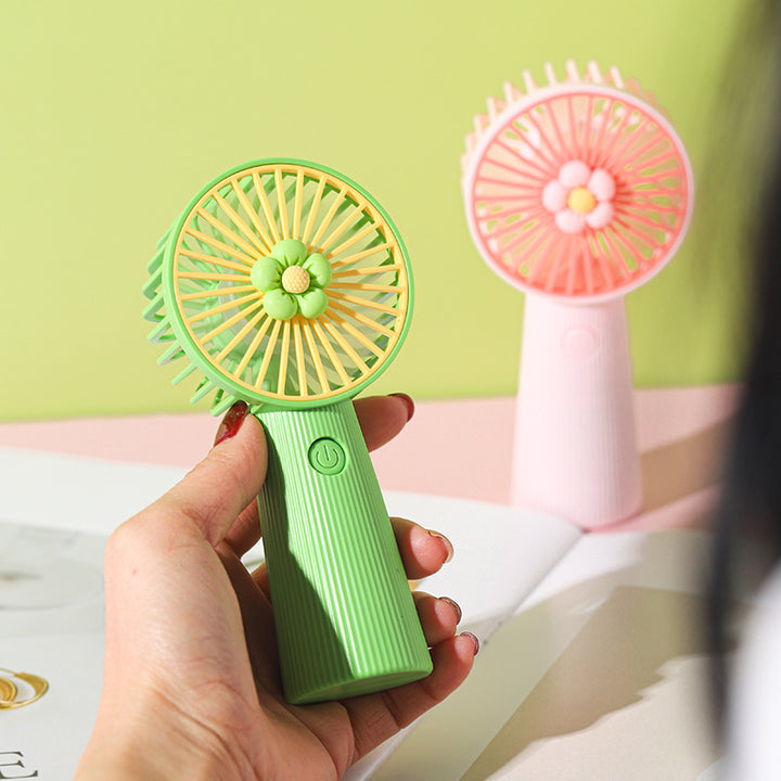 Unisex Portable Hand Fan with Colorful Design Kalsten