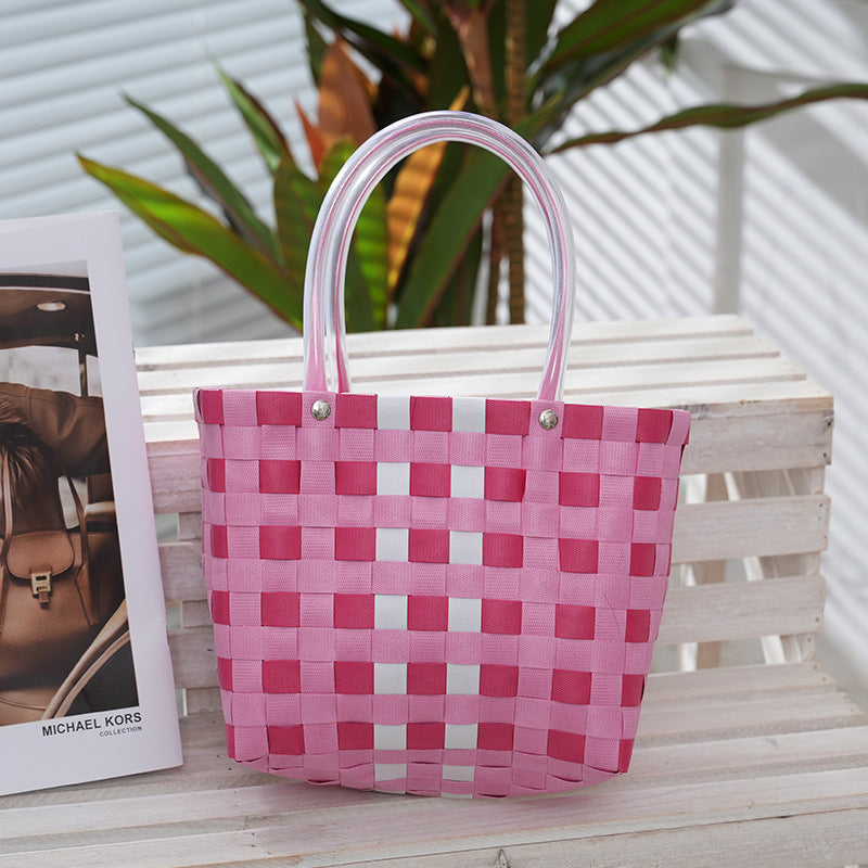 Woven Basket Bag Kalsten