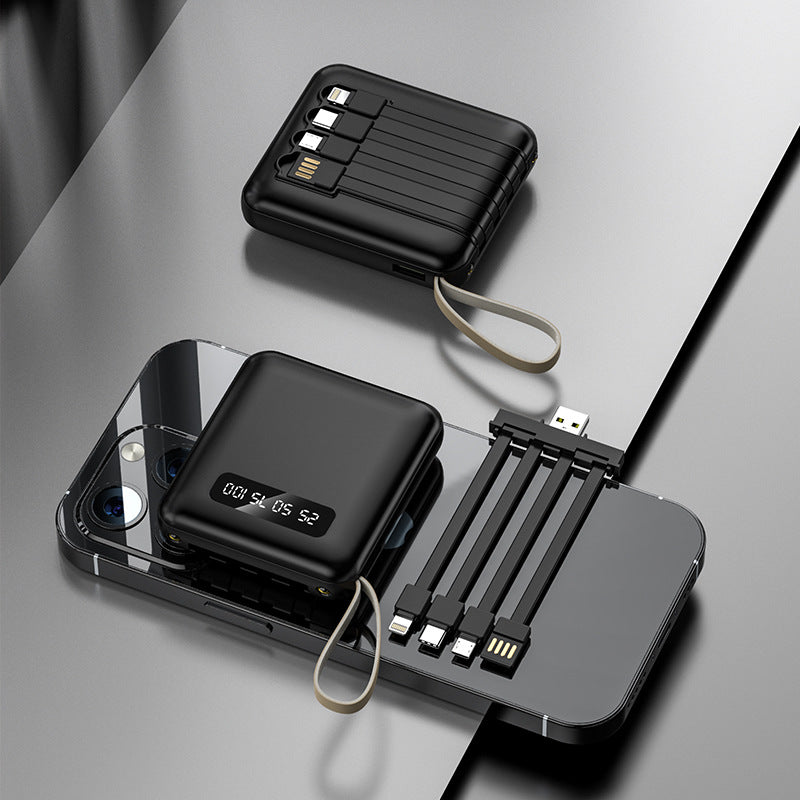 Multifunctional Powerbank with Integrated Cable Kalsten