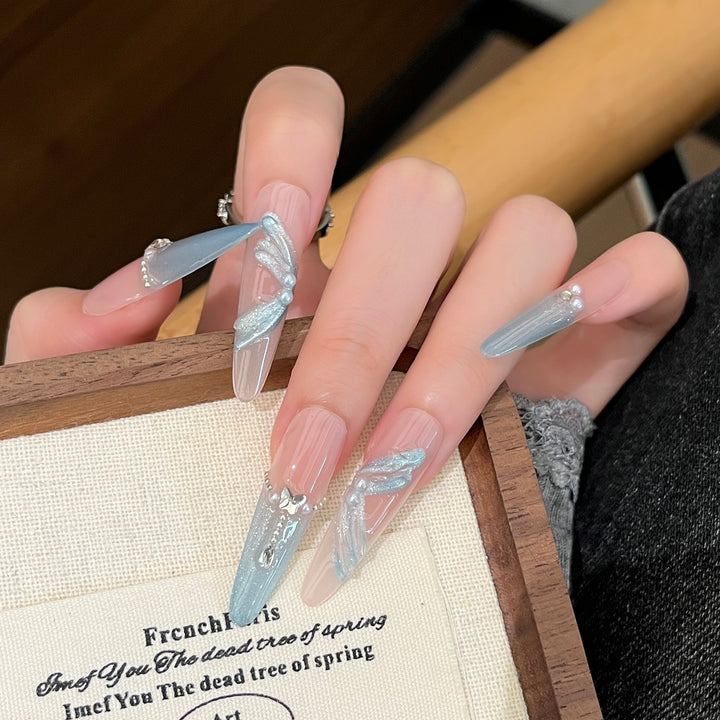 Stylish Stiletto Press-On Nail Extensions Kalsten