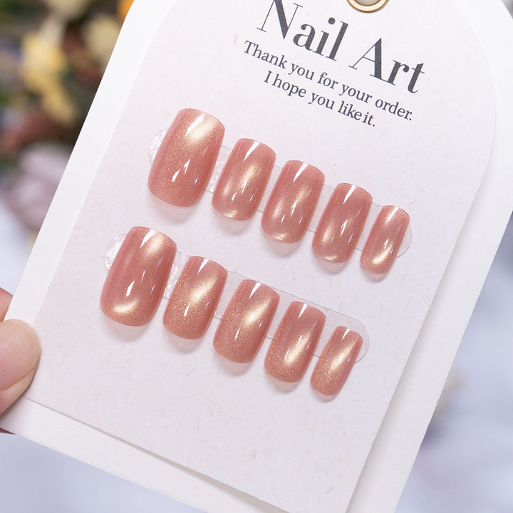 Ombre Glossy Nail Art