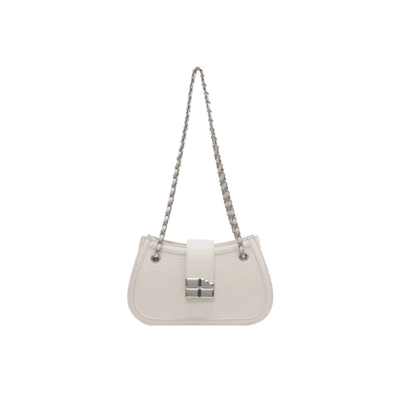 Crocodile-Embossed Evening Handbag Kalsten