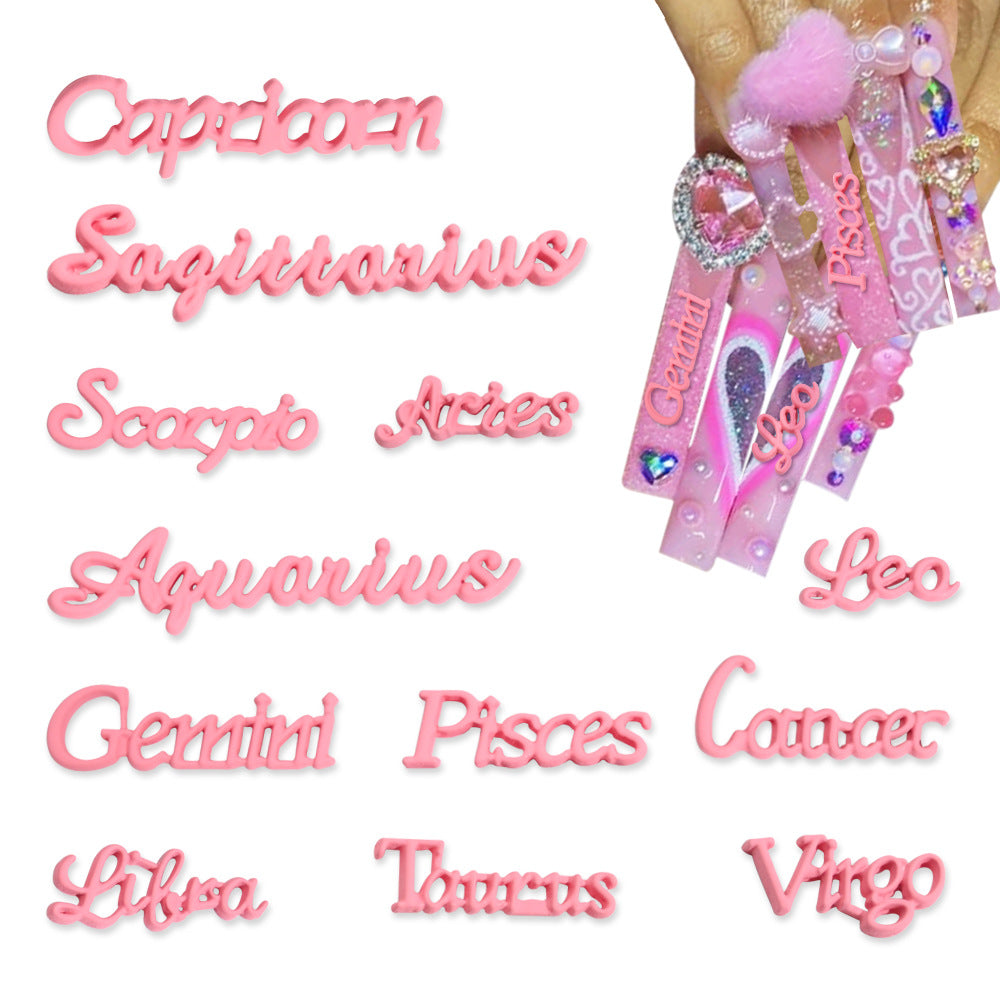 Zodiac Nail Art Charms