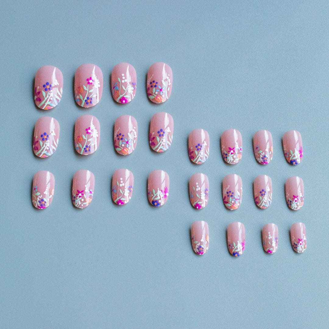 3D Floral Acrylic Nail Art Kit