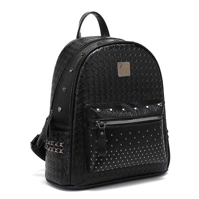 Studded Leather Backpack Kalsten