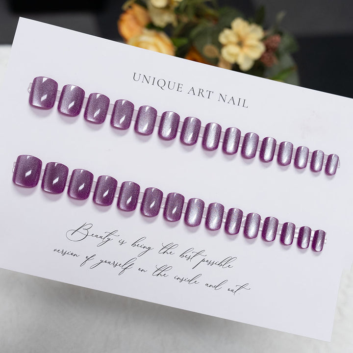 Glossy Acrylic Press-On Nail Set