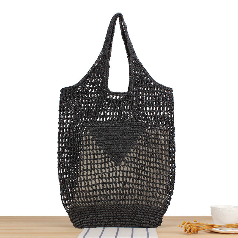 Hand-knotted net tote bag Kalsten