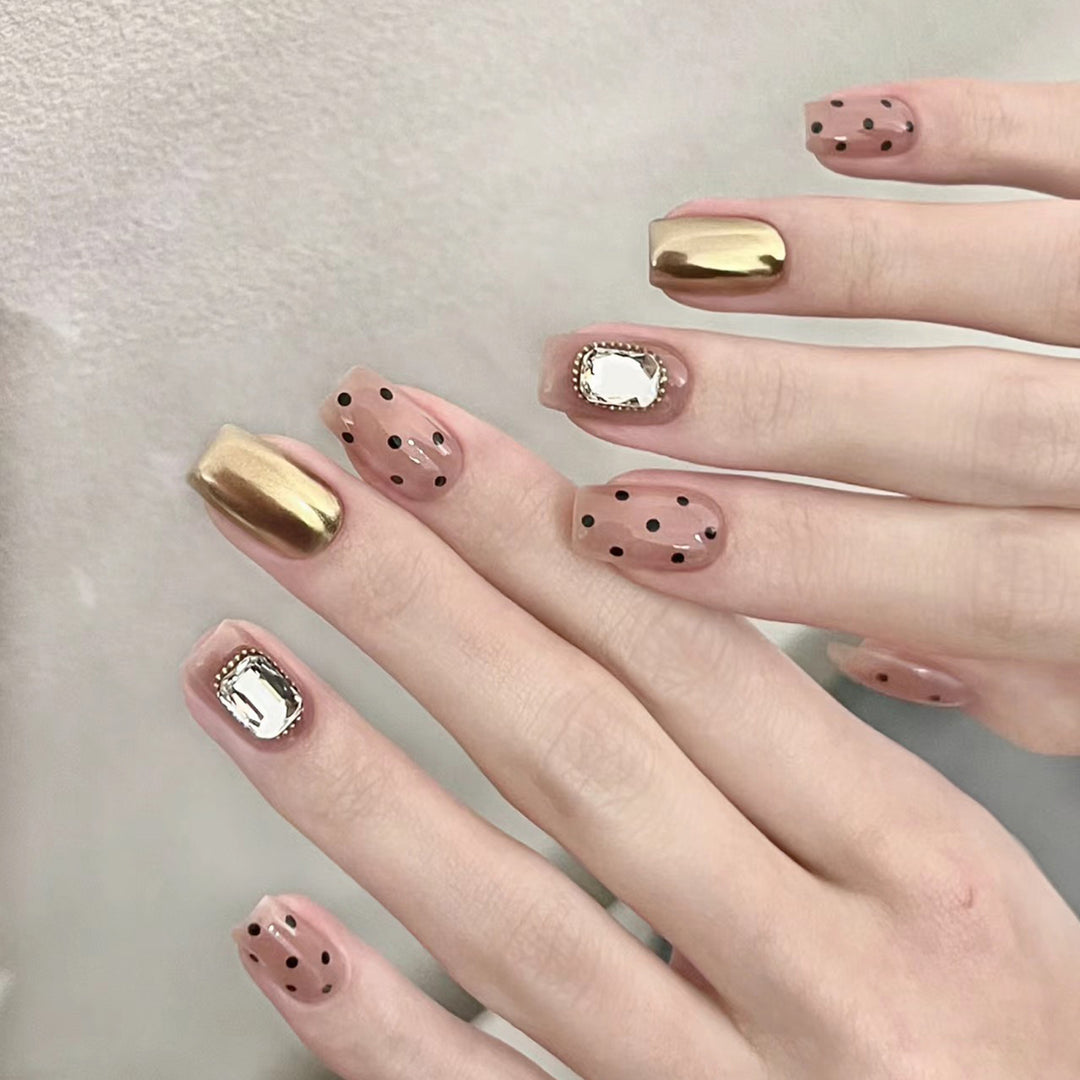 Themed Nail Art Press-On Nails with Cute Character and Bow Designs Kalsten