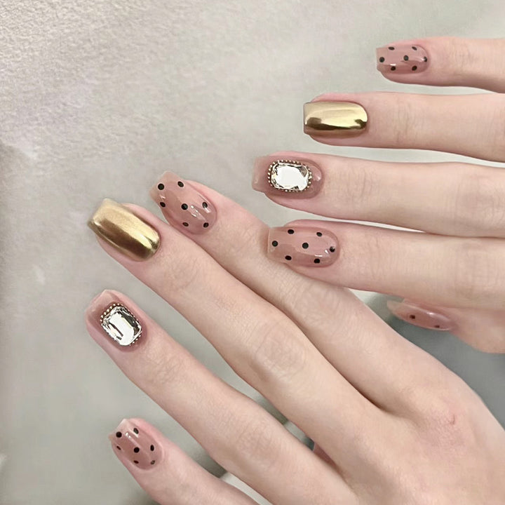 Themed Nail Art Press-On Nails with Cute Character and Bow Designs Kalsten