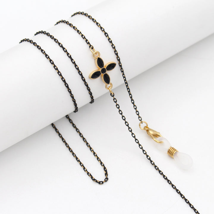 Elegant Pearl-Accented Eyewear Retainer Chain Kalsten