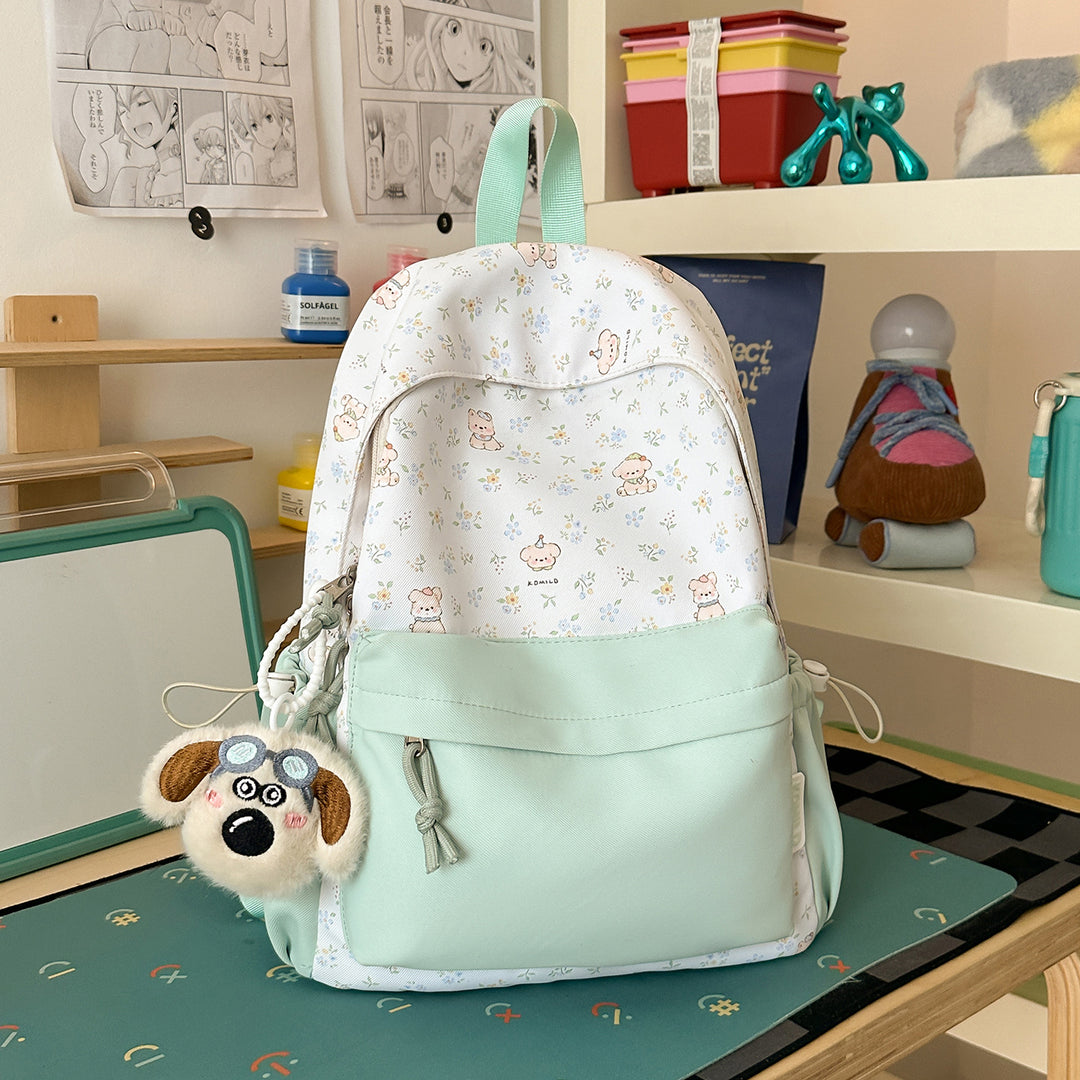 Cute Cartoon Animal Print Backpack Kalsten