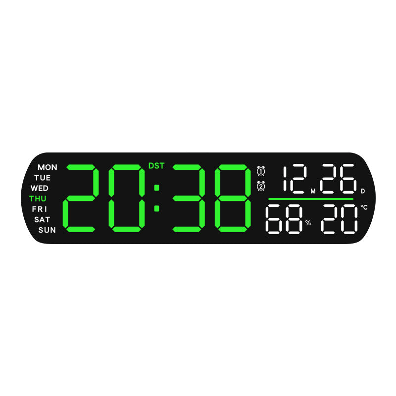 Digital weather clock with large display Kalsten