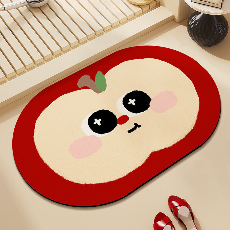 Cute Cartoon Character Floor Mat
