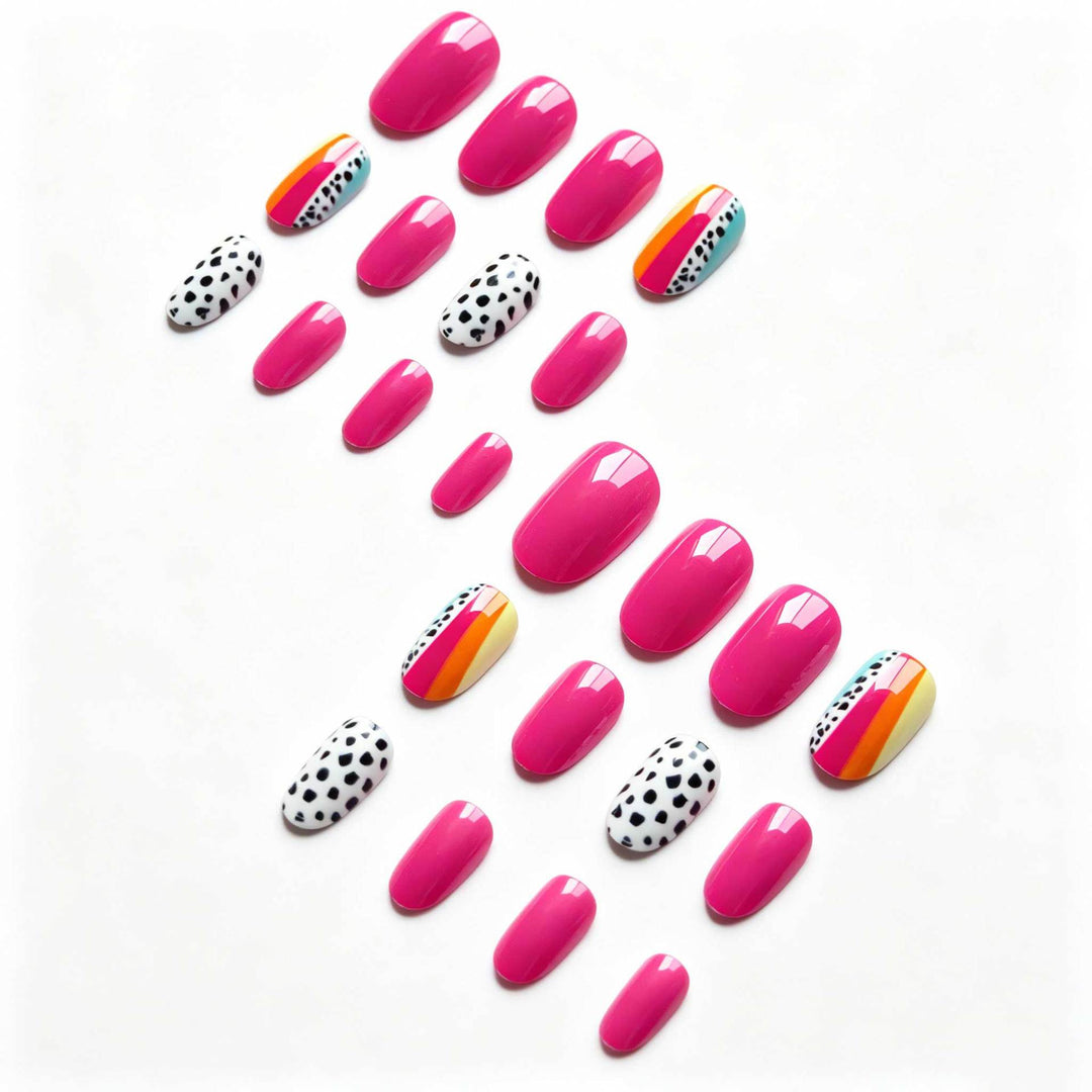 Creative Abstract Nail Art