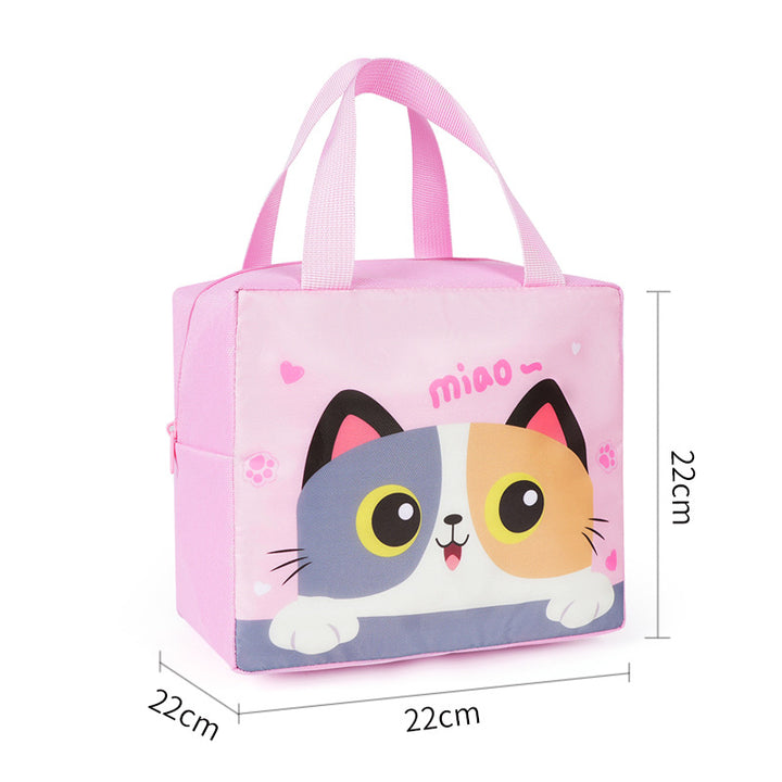 Insulated Flamingo Print Lunch Cooler Bag Kalsten