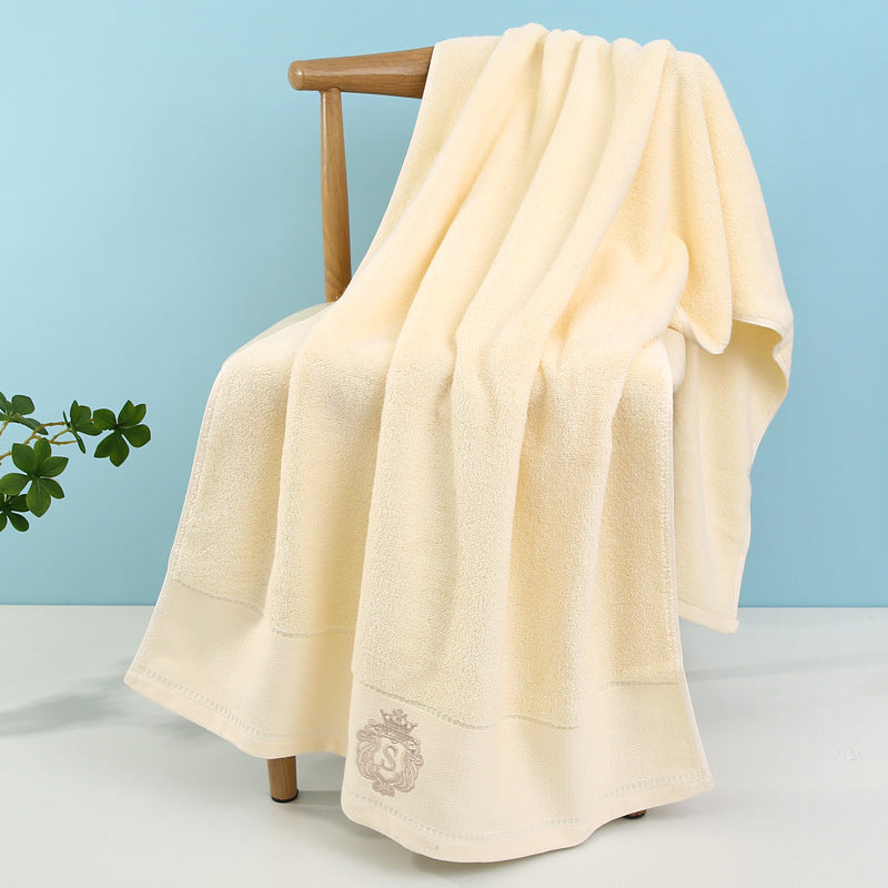 Luxurious Terry Bath Towel With Fine Border Kalsten