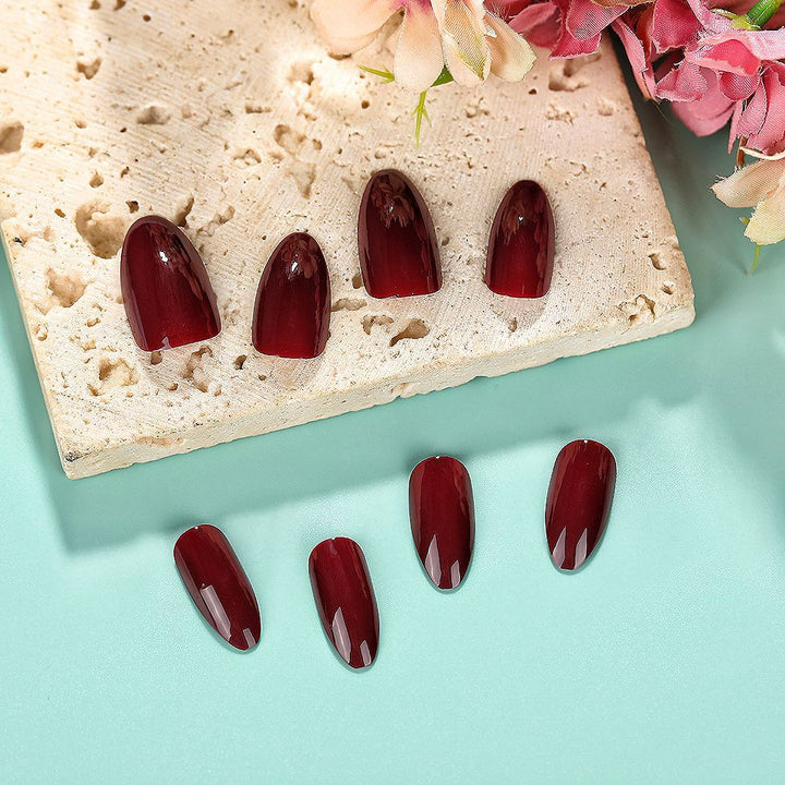 Acrylic nails with elegant almond shape Kalsten